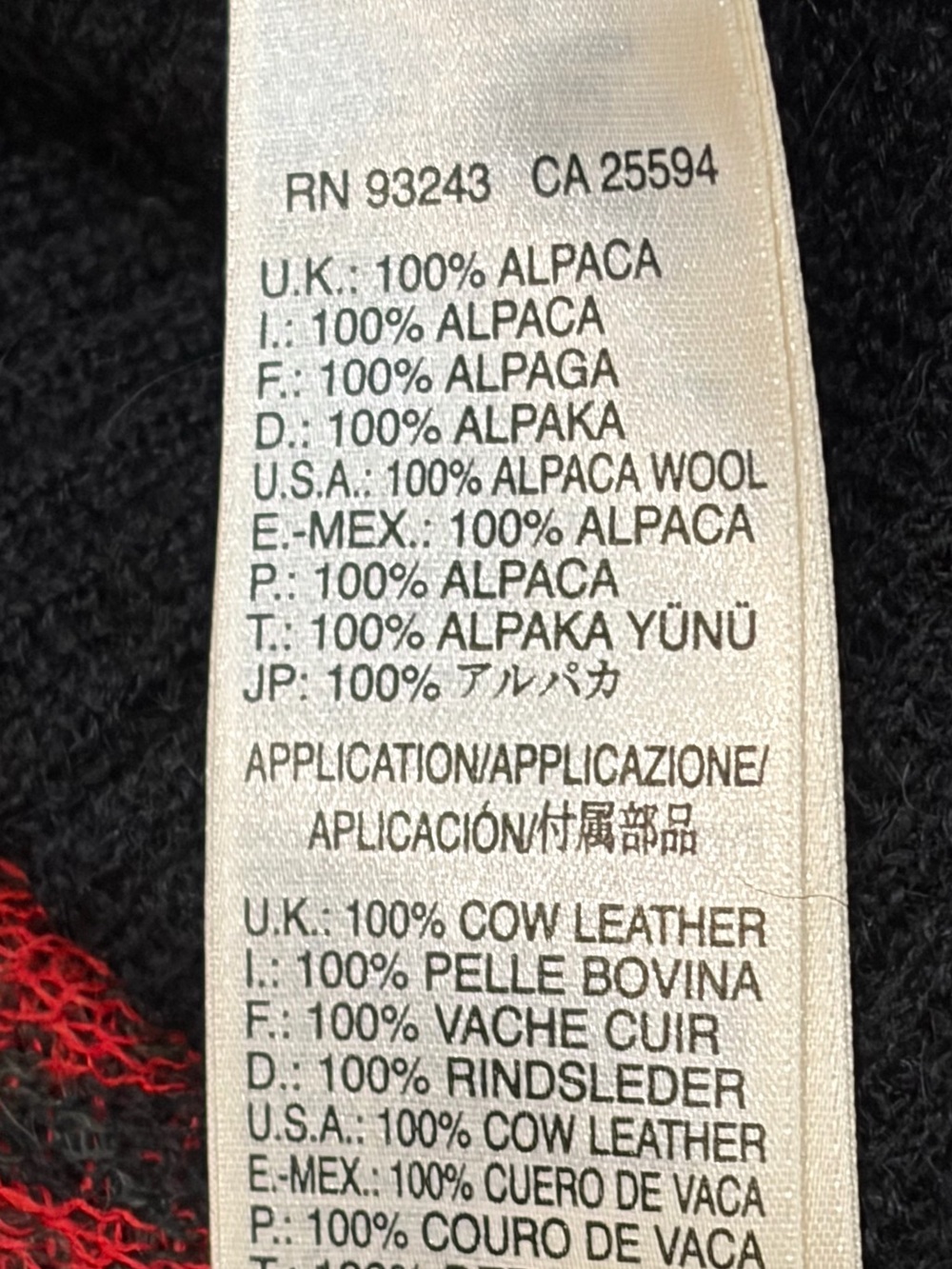 DIESEL Red Leopard 100% Alpaca Wool Crewneck Sweater Size S NWT - Picture 11 of 12